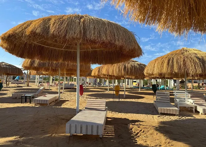 Princess 2 Bedrooms On Mamsha With Private Beach&pools Apartman Gurdaka